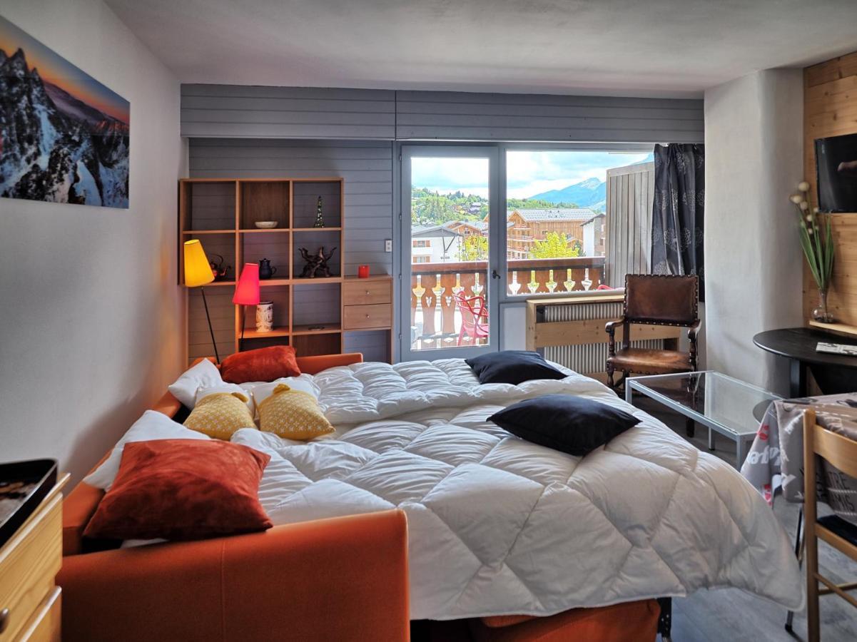 Vintage Chic -Central, Wifi, Mountain View Les Carroz-d'Araches Exterior foto