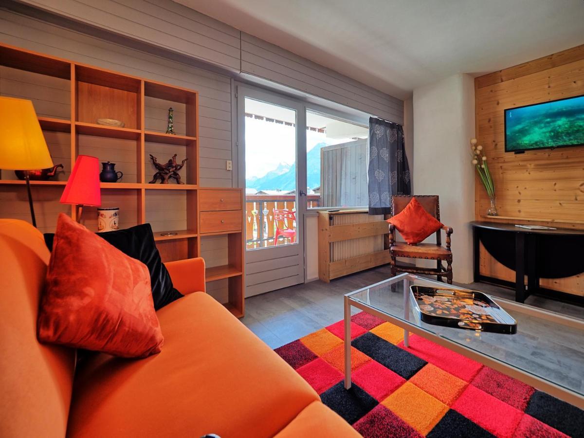 Vintage Chic -Central, Wifi, Mountain View Les Carroz-d'Araches Exterior foto