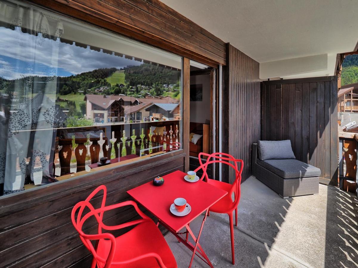 Vintage Chic -Central, Wifi, Mountain View Les Carroz-d'Araches Exterior foto