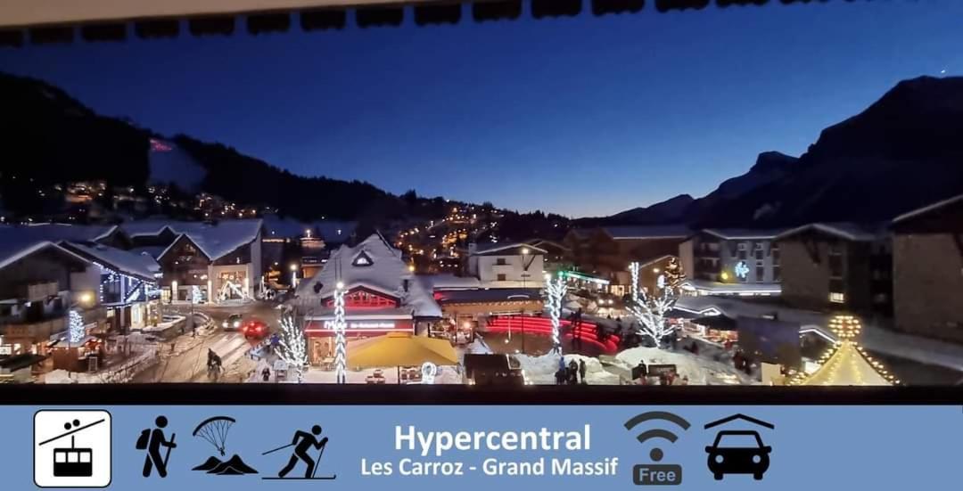 Vintage Chic -Central, Wifi, Mountain View Les Carroz-d'Araches Exterior foto