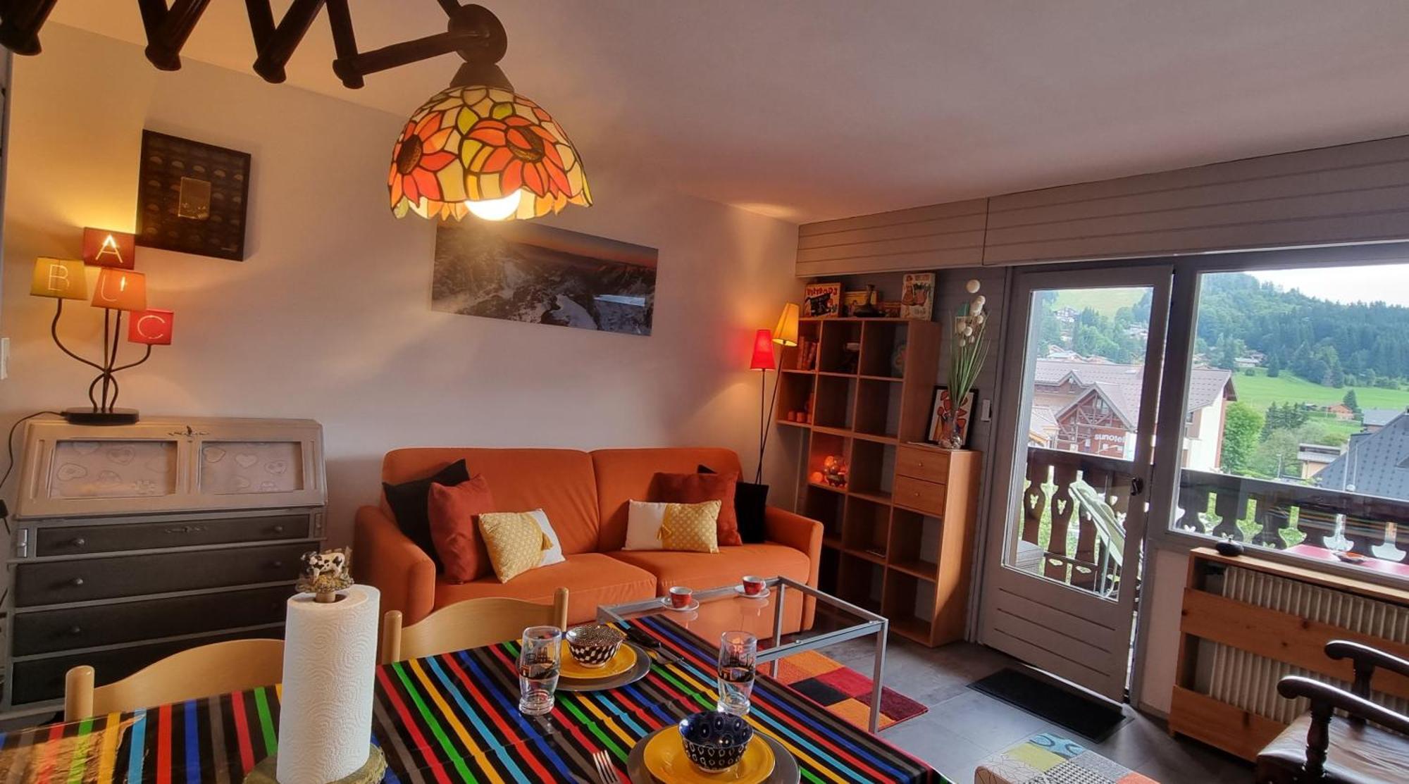 Vintage Chic -Central, Wifi, Mountain View Les Carroz-d'Araches Exterior foto